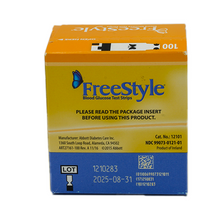 Load image into Gallery viewer, FreeStyle Test Strips 100 Count