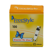 Load image into Gallery viewer, FreeStyle Test Strips 100 Count