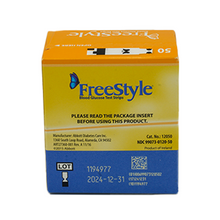 Load image into Gallery viewer, FreeStyle Test Strips 50 Count