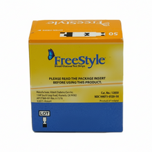 Load image into Gallery viewer, FreeStyle Test Strips 50 Count