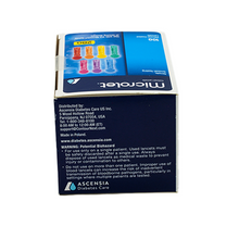 Load image into Gallery viewer, Microlet Colored Lancets 100 Count