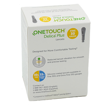 Load image into Gallery viewer, OneTouch Delica Plus Lancets 30G - 100 Count