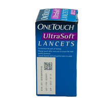 Load image into Gallery viewer, OneTouch UltraSoft Lancets 100 Count