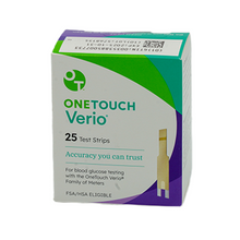 Load image into Gallery viewer, OneTouch Verio Test Strips 25 Count