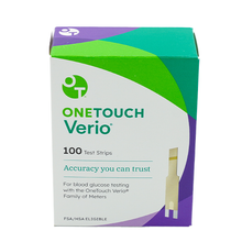 Load image into Gallery viewer, OneTouch Verio Test Strips 100 Count