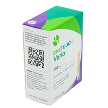Load image into Gallery viewer, OneTouch Verio Test Strips 100 Count