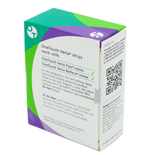 Load image into Gallery viewer, OneTouch Verio Test Strips 100 Count
