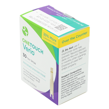 Load image into Gallery viewer, OneTouch Verio Test Strips 30 Count