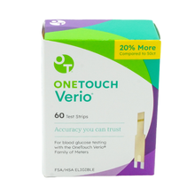 Load image into Gallery viewer, OneTouch Verio Test Strips 60 Count