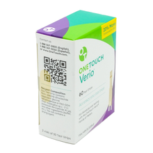 Load image into Gallery viewer, OneTouch Verio Test Strips 60 Count