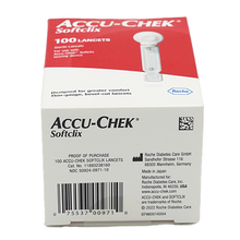 Load image into Gallery viewer, Accu-Chek Softclix Lancets 100 Count