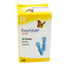 Load image into Gallery viewer, FreeStyle Lancets, 28 Gauge, 100 Count
