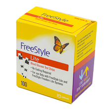 Load image into Gallery viewer, FreeStyle Lite Test Strips 100 Count