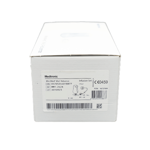Medtronic MiniMed Mio Advance Infusion Set 23 Inch 6mm - 10 Pack