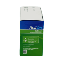 Load image into Gallery viewer, ReliOn Prime Blood Glucose Test Strips - 100 Count