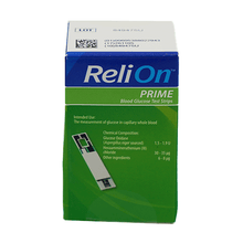 Load image into Gallery viewer, ReliOn Prime Blood Glucose Test Strips - 50 Count