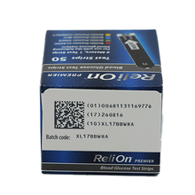 Load image into Gallery viewer, ReliOn Premier Blood Glucose Test Strips - 50 Count