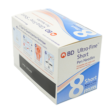 Load image into Gallery viewer, BD Ultra Fine Short Pen Needles 8mm x 31G - 100 Count