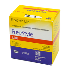 Load image into Gallery viewer, FreeStyle Lite Test Strips 100 Count