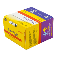 Load image into Gallery viewer, FreeStyle Lite Test Strips 100 Count