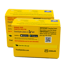 Load image into Gallery viewer, FreeStyle Libre 2 Plus Sensor 2-Pack (30 Day Supply)