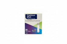 Load image into Gallery viewer, Contour Plus Blood Glucose Test Strips 50 Count for Contour Plus glucose meters