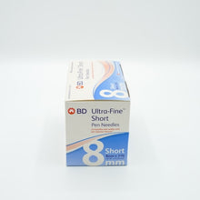 Load image into Gallery viewer, BD Ultra Fine Short Pen Needles 8mm x 31G - 100 Count
