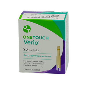 OneTouch Verio Test Strips 25 Count