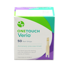 Load image into Gallery viewer, OneTouch Verio Test Strips 50 Count
