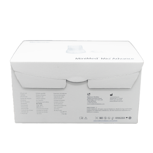 Medtronic MiniMed Mio Advance Infusion Set 23 Inch 9mm - 10 Pack ...