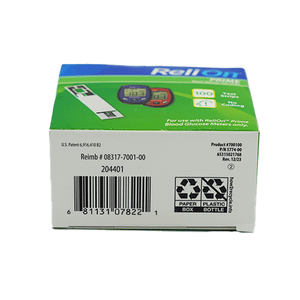 ReliOn Prime Blood Glucose Test Strips - 100 Count