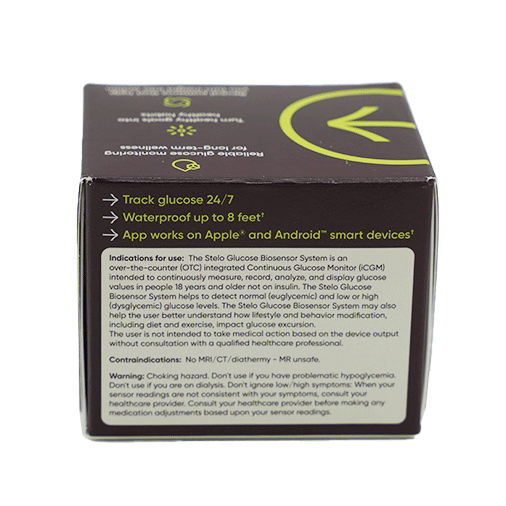 Stelo Glucose Biosensor Kit by Dexcom (1 pack - 15 day supply) – RapidRxUSA