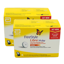 Load image into Gallery viewer, FreeStyle Libre 14 Day Sensor - 2 Pack
