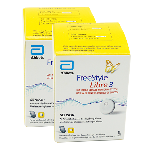 Freestyle Libre Rx Example FreeStyle Libre 3 Sensor 2-Pack (28 Day Supply) – RapidRxUSA