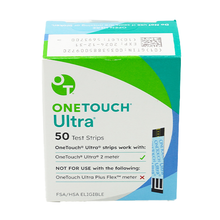 Load image into Gallery viewer, OneTouch Ultra Blue Test Strips 50 Count
