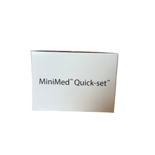 Load image into Gallery viewer, Medtronic MiniMed Quick-set MMT-386A infusion set with 9mm cannula and 32 inch tubing
