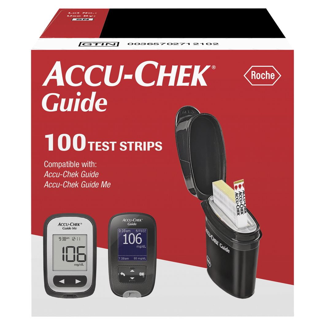 Accu-Chek Guide Test Strips 100 Count