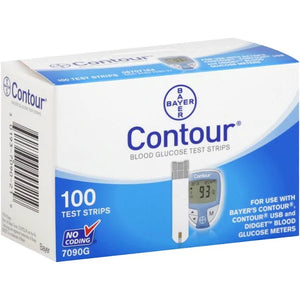 Bayer Contour Test Strips 100 Count