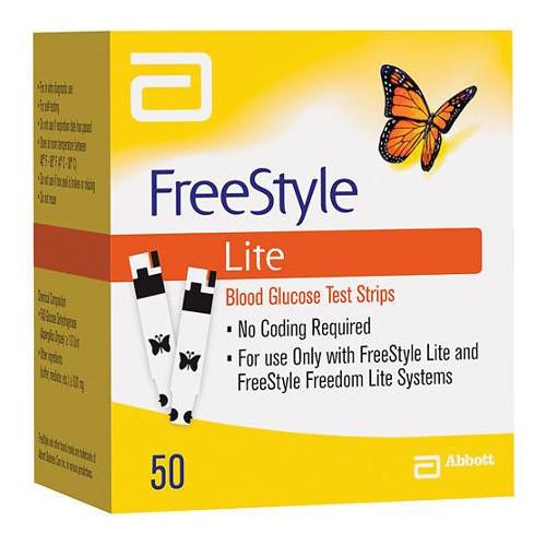 FreeStyle Lite Test Strips 50 Count