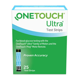 OneTouch Ultra Blue Test Strips 25 Count