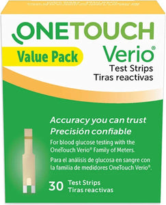 OneTouch Verio Test Strips 30 Count